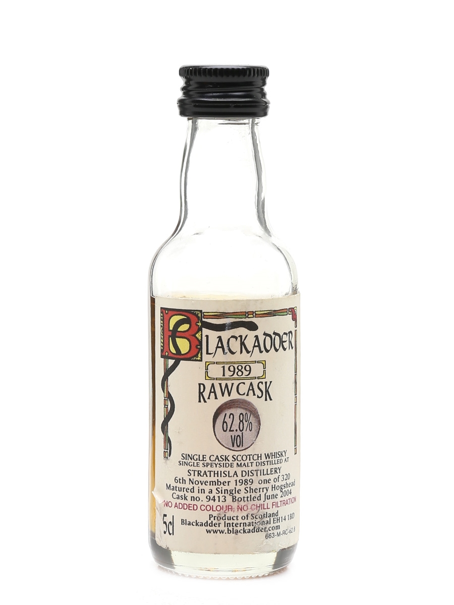 Strathisla 1989 Bottled 2004 - Blackadder 5cl / 62.8%