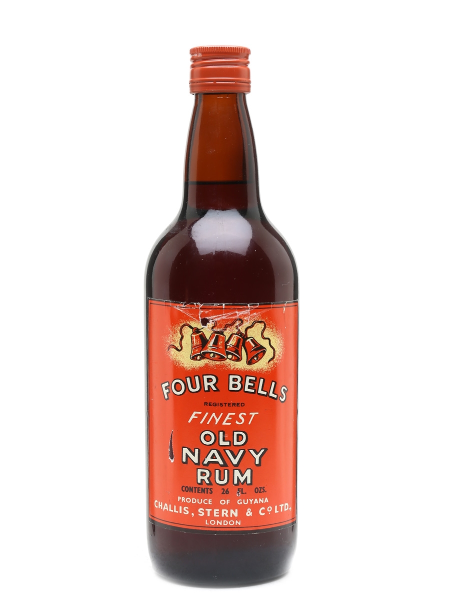 Four Bells Navy Rum Bottled 1960s 75cl / 40%