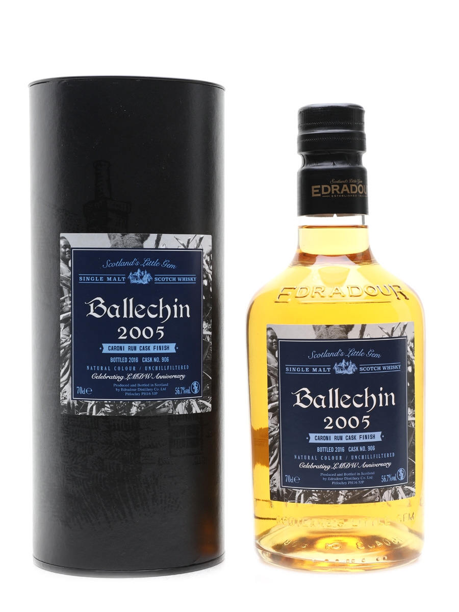Edradour Ballechin 2005 Bottled 2016 - 60th Anniversary LMDW 70cl / 56.7%