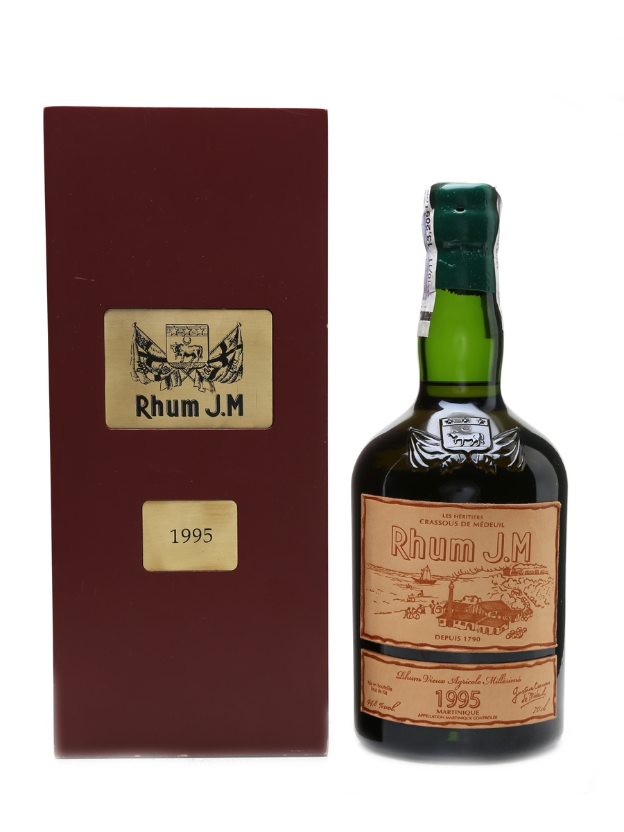 J M Rhum Vieux Agricole 1995 Bottled 2011 70cl / 44.8%
