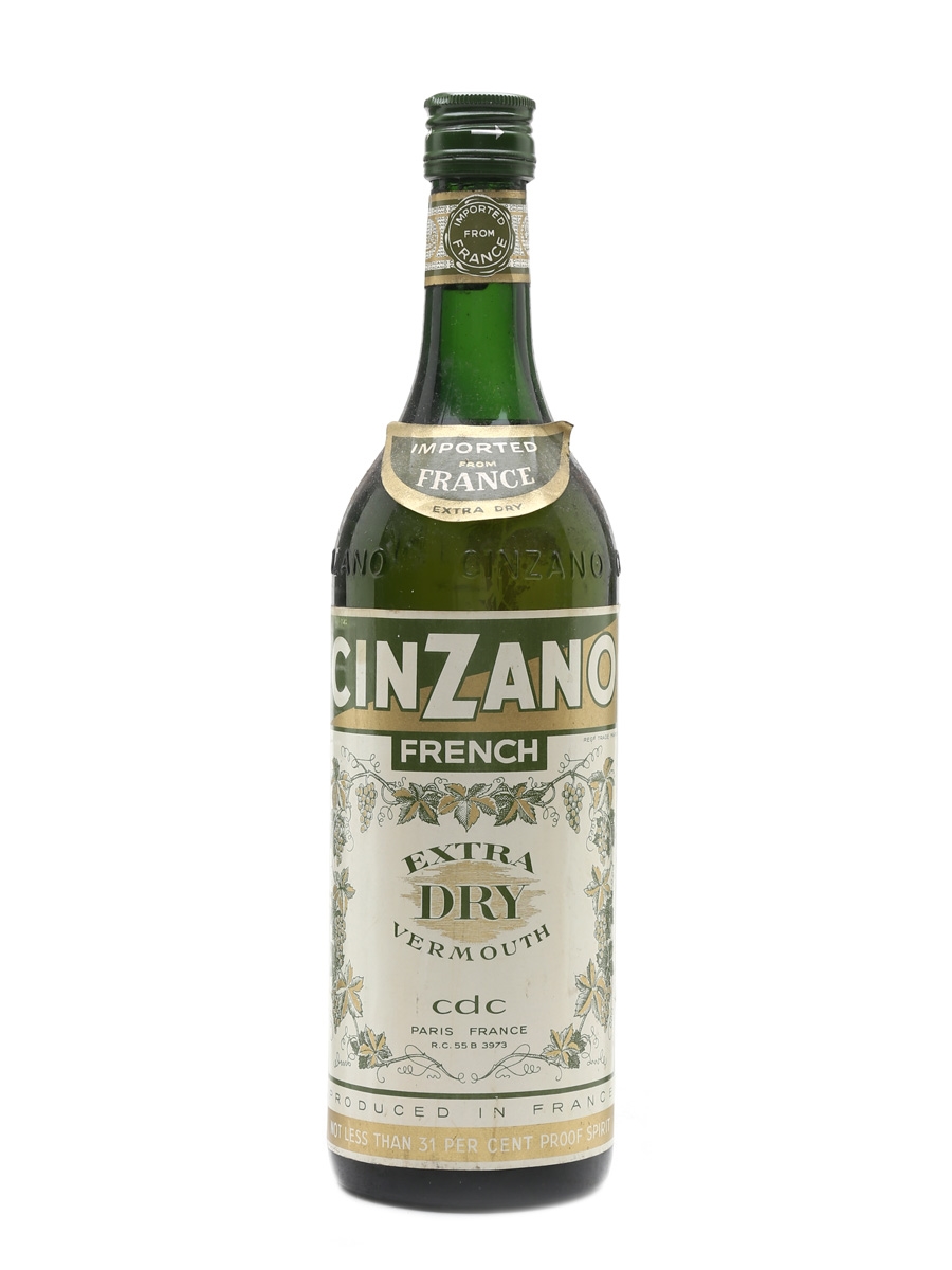 Cinzano Extra Dry Bottled 1960s 100cl / 18%