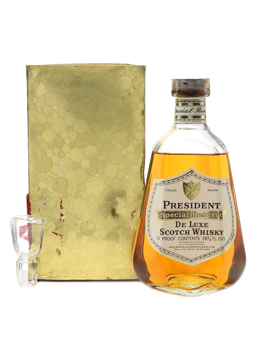President Special Reserve De Luxe Bottled 1970s 75.7cl / 40%