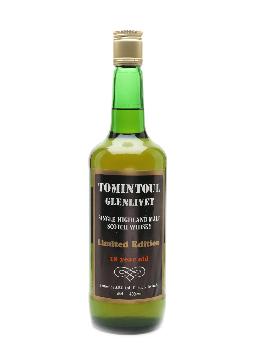 Tomintoul-Glenlivet 1967 Bottled 1985 - 18 Year Old 75cl / 40%