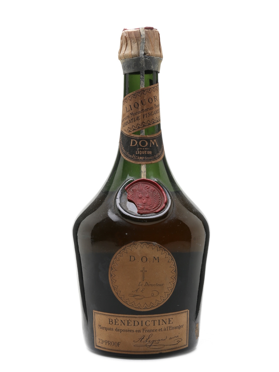 Benedictine DOM Bottled 1950s - Fecamp 70cl / 41.7%