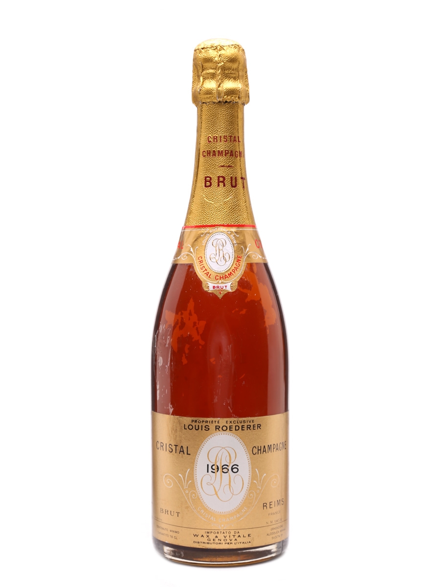 Louis Roederer Cristal 1966 Champagne - Lot 37590 - Buy/Sell