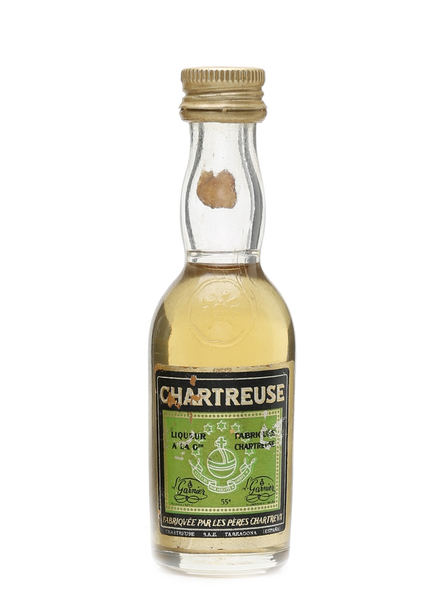 Chartreuse Green Tarragona - Bottled 1970s 3cl-5cl