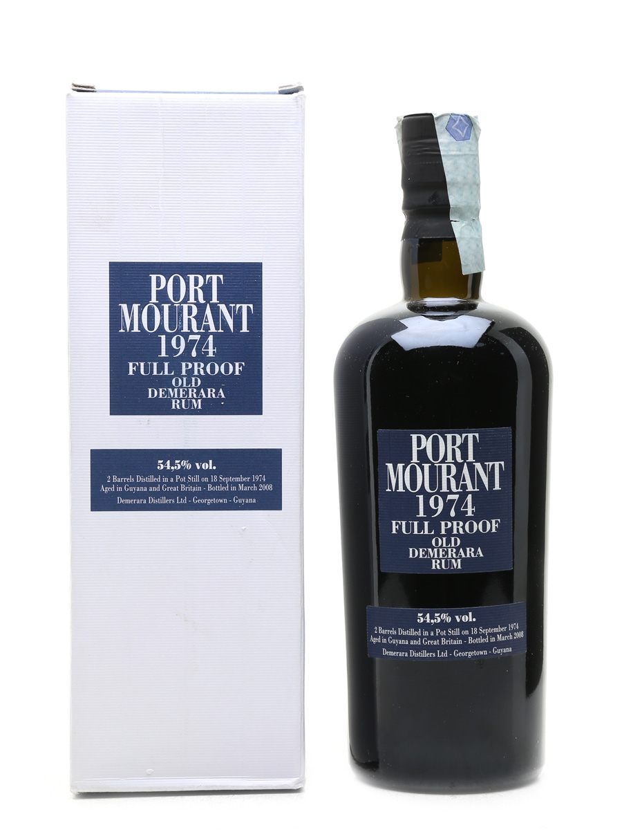 Port Mourant 1974 Old Demerara Rum 34 Year Old - Velier 70cl / 54.5%