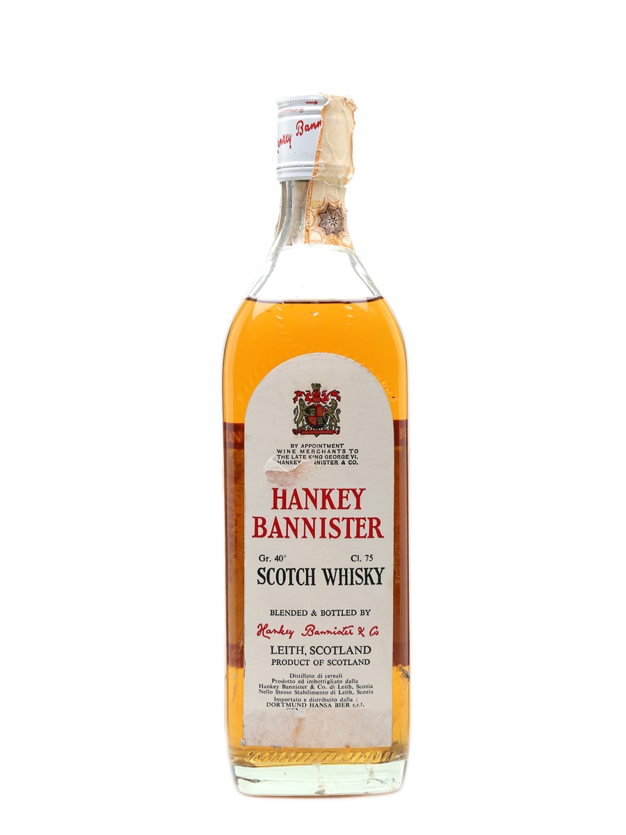 Hankey Bannister Bottled 1960s-1970s 75cl / 40%