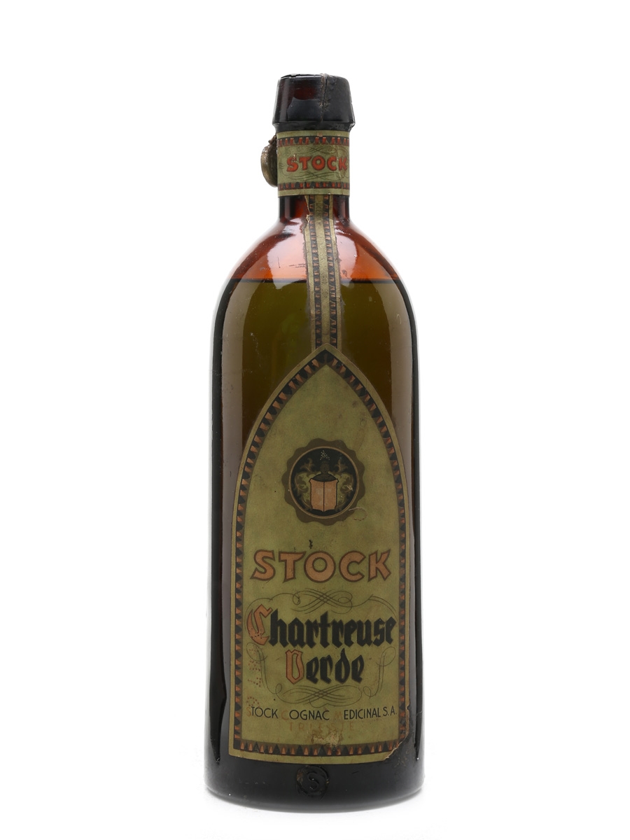 Stock Chartreuse Verde Bottled 1944-1947 100cl / 50%