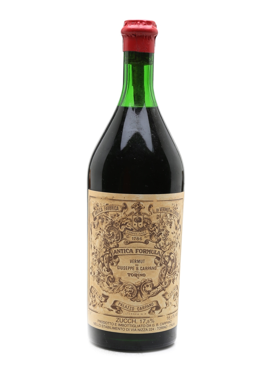 Carpano Antica Formula Vermouth Bottled 1970s 100cl / 16.5%