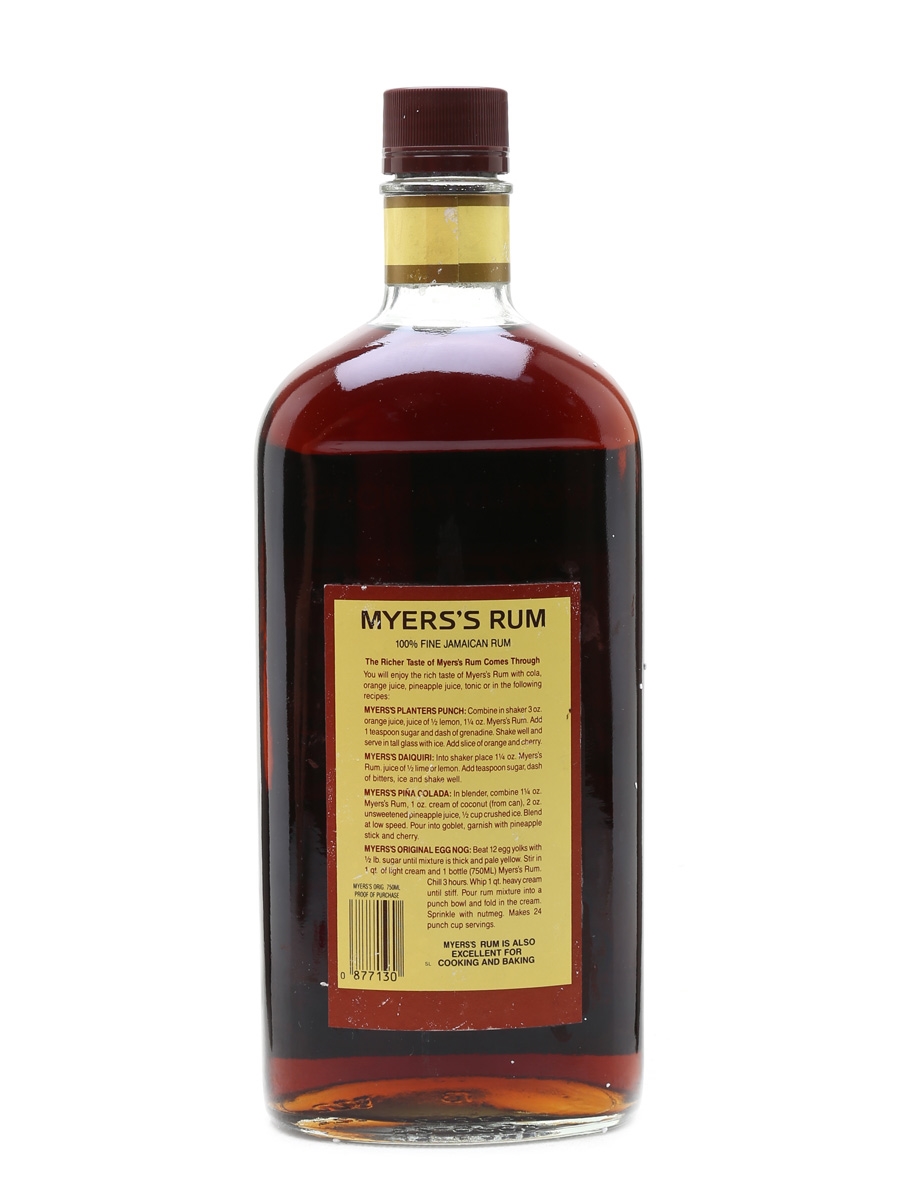 Myers's Planters' Punch Rum - Lot 37400 - Buy/Sell Rum Online