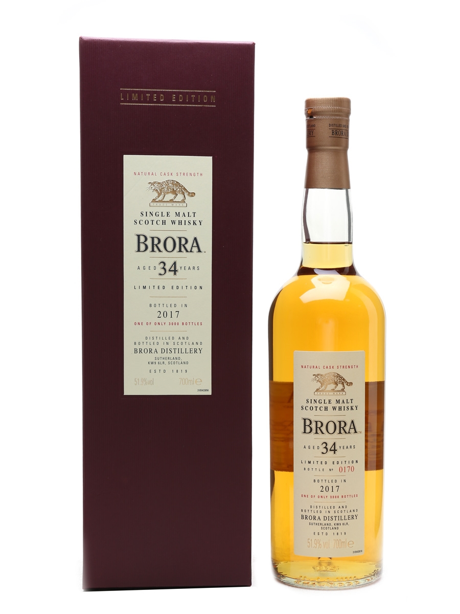Brora 34 Year Old 16th Release Special Releases 2017 70cl / 51.9%