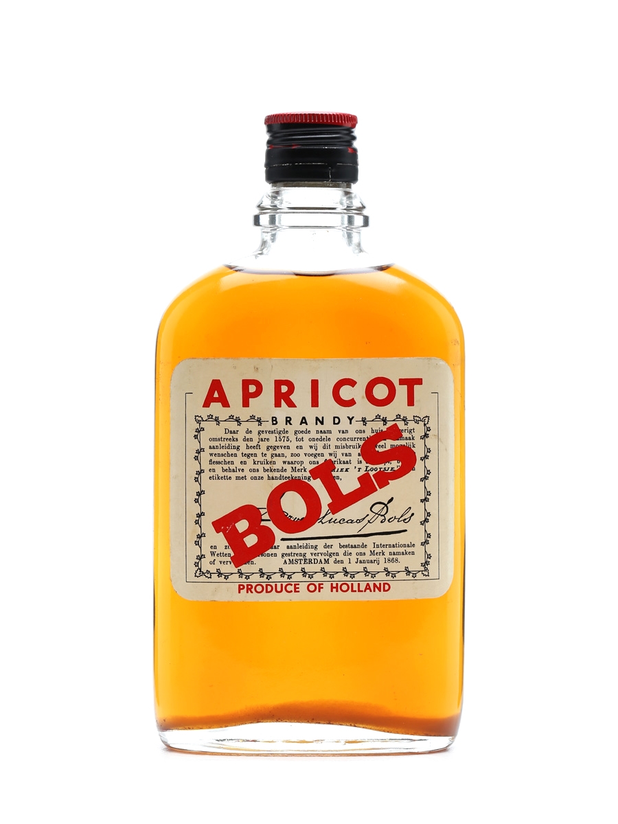 Bols Apricot Brandy Bottled 1960s 37.5cl / 30%