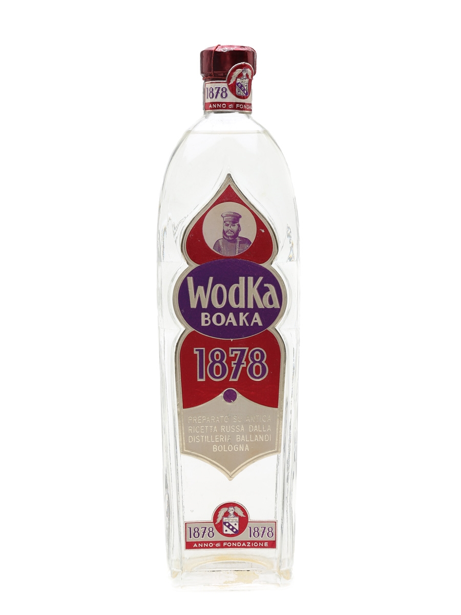 Ballandi 1878 Vodka Bottled 1950s 75cl / 40%