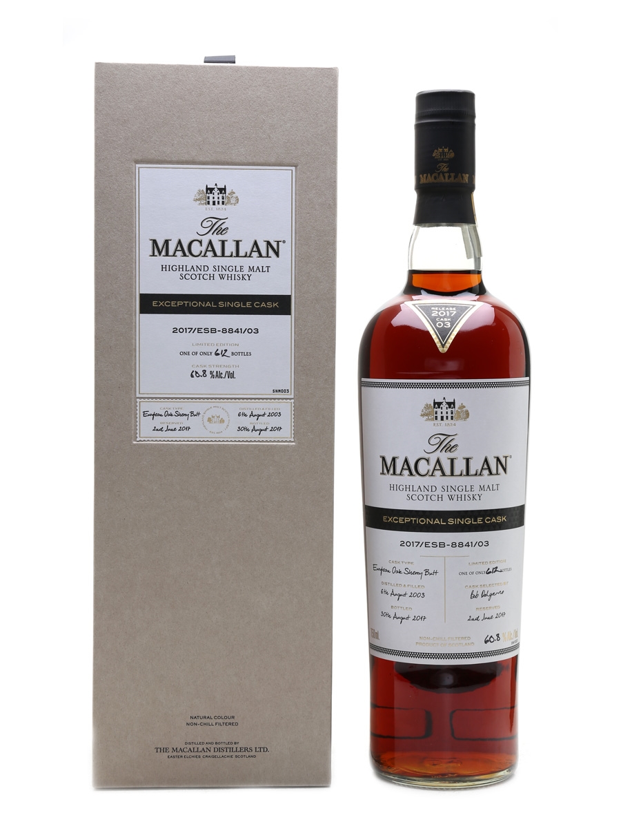 Macallan 2003 Exceptional Single Cask - Edrington Americas 75cl / 60.8%