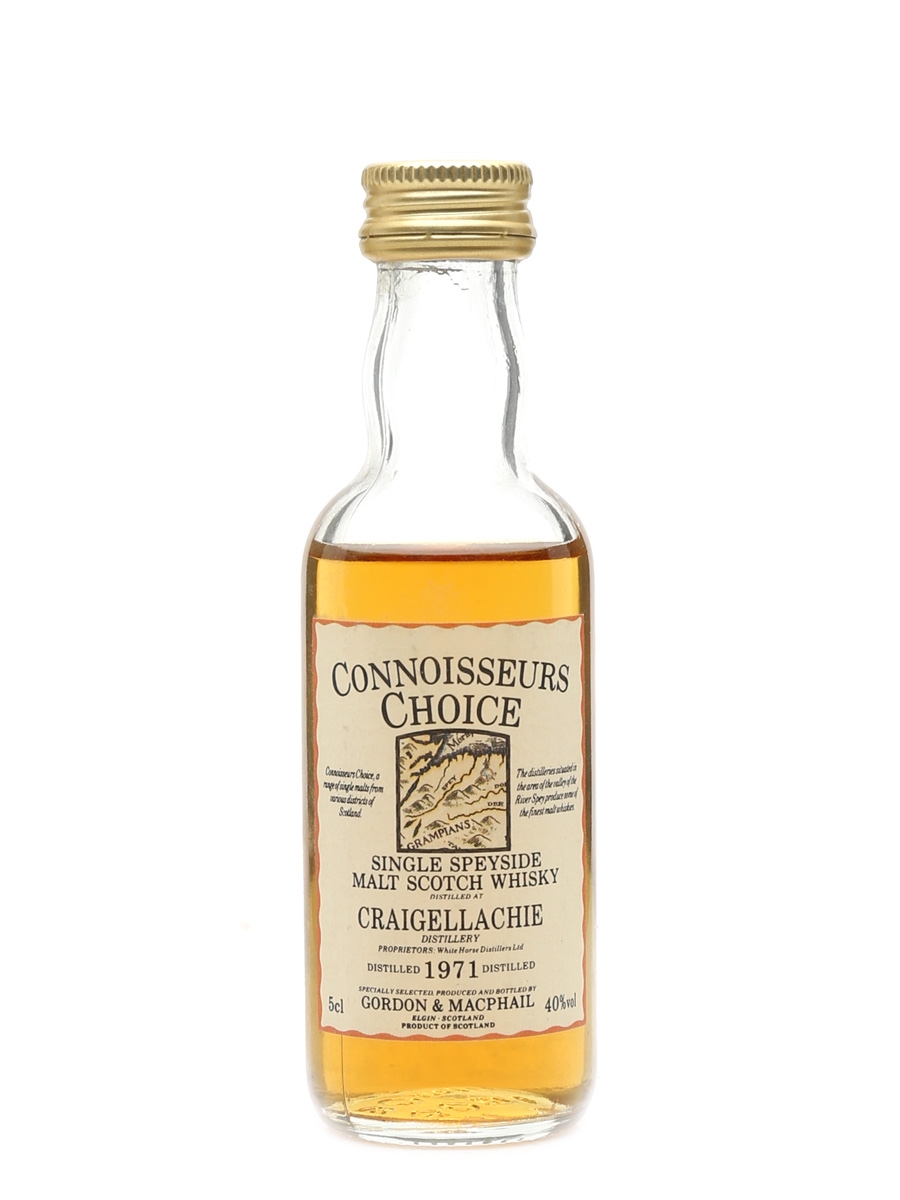 Craigellachie 1971 Bottled 1990s - Connoisseurs Choice 5cl / 40%