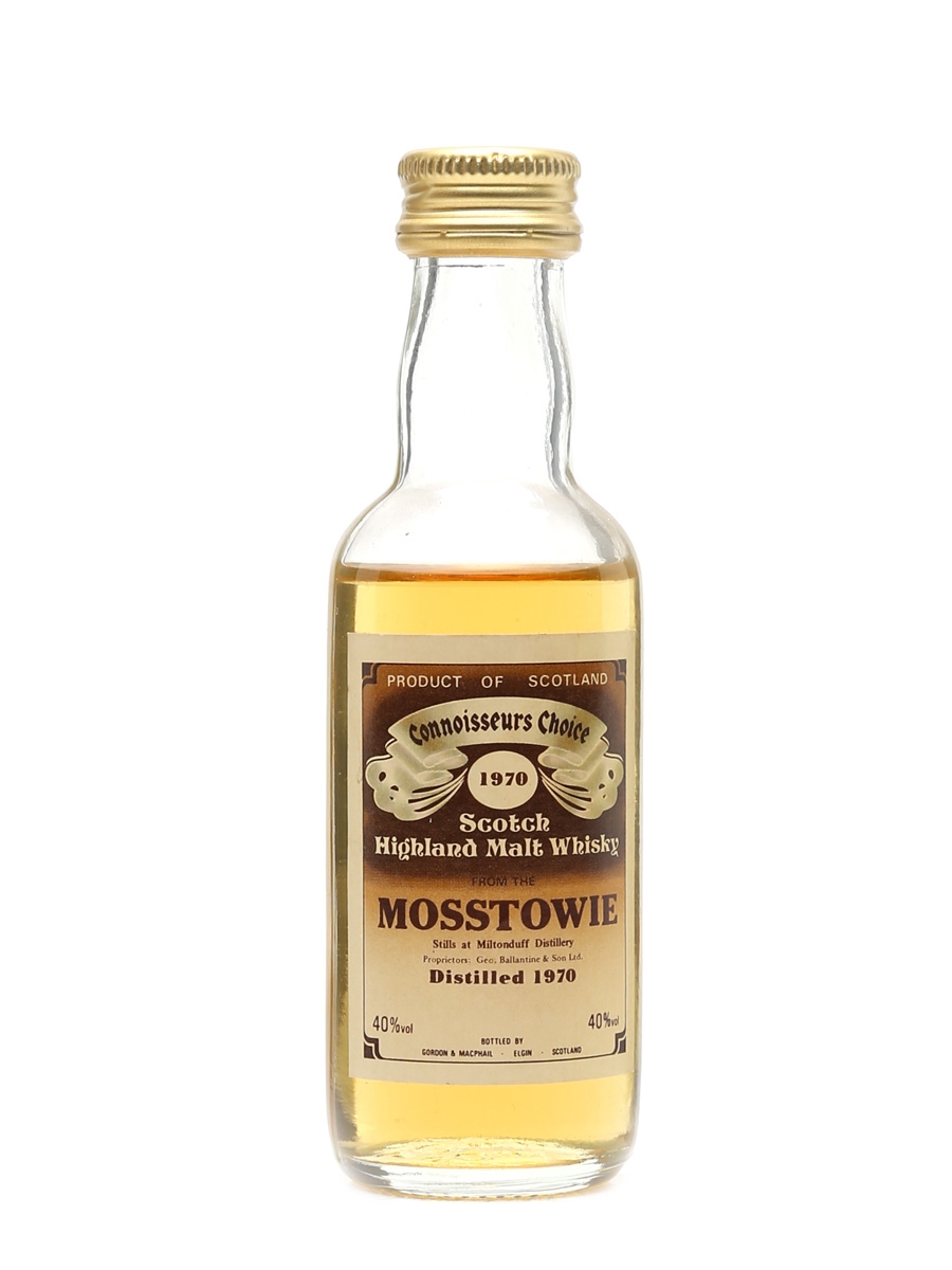 Mosstowie 1970 Bottled 1980s - Connoisseurs Choice 5cl / 40%