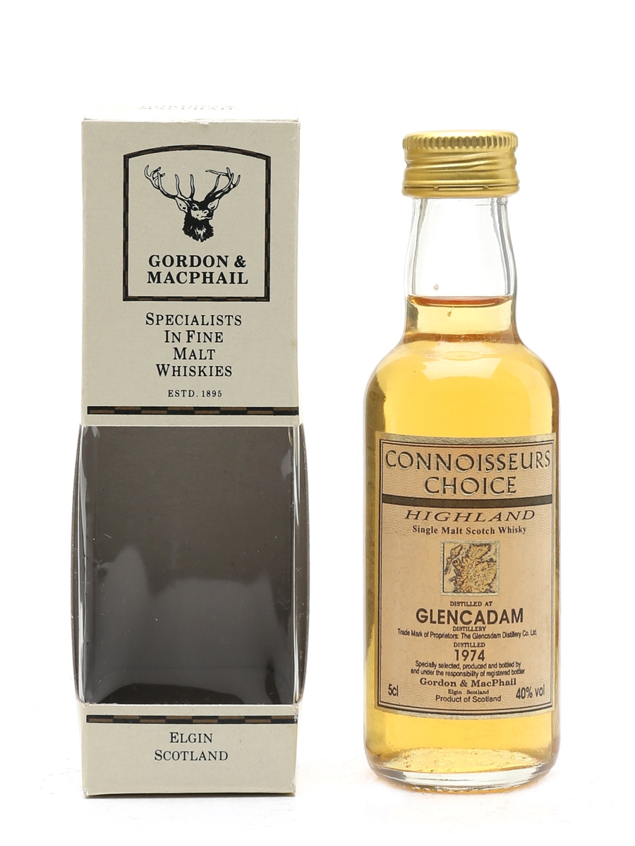 Glencadam 1974 Bottled 1990s - Connoisseurs Choice 5cl / 40%