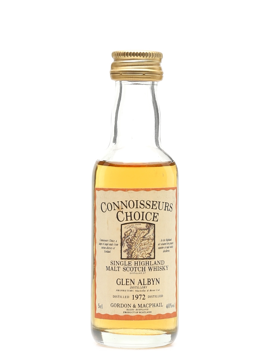 Glen Albyn 1972 Bottled 1990s - Connoisseurs Choice 5cl / 40%