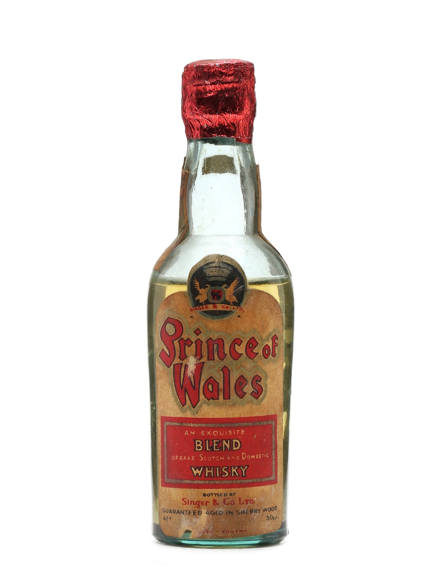 Prince of Wales Blended Whisky Miniature 