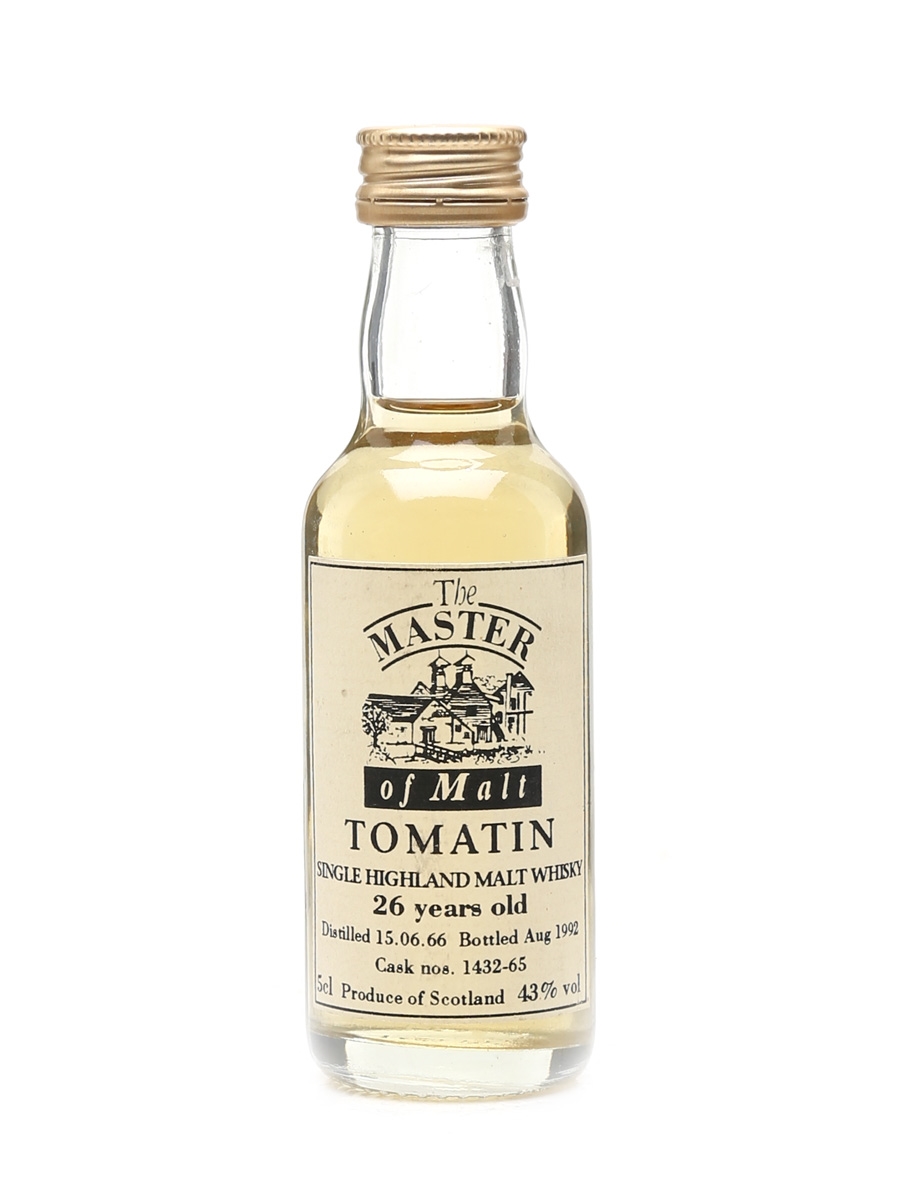 Tomatin 1966 26 Year Old - The Master Of Malt 5cl / 43%