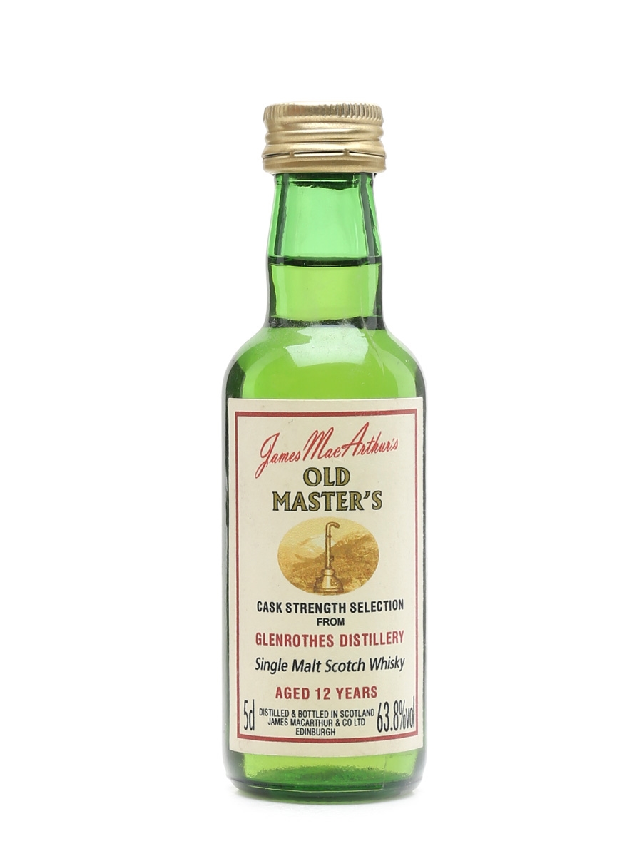 Glenrothes 12 Year Old James MacArthur's Old Master's 5cl / 63.8%