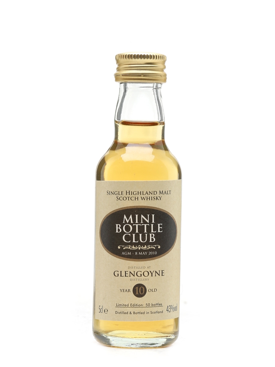 Glengoyne 10 Year Old Mini Bottle Club AGM 2010 5cl / 43%