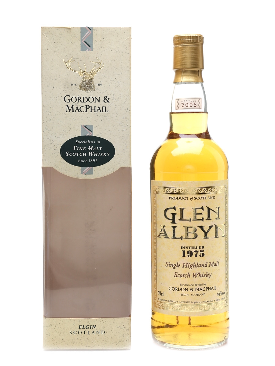 Glen Albyn 1975 Bottled 2005 - Gordon & MacPhail 70cl / 46%