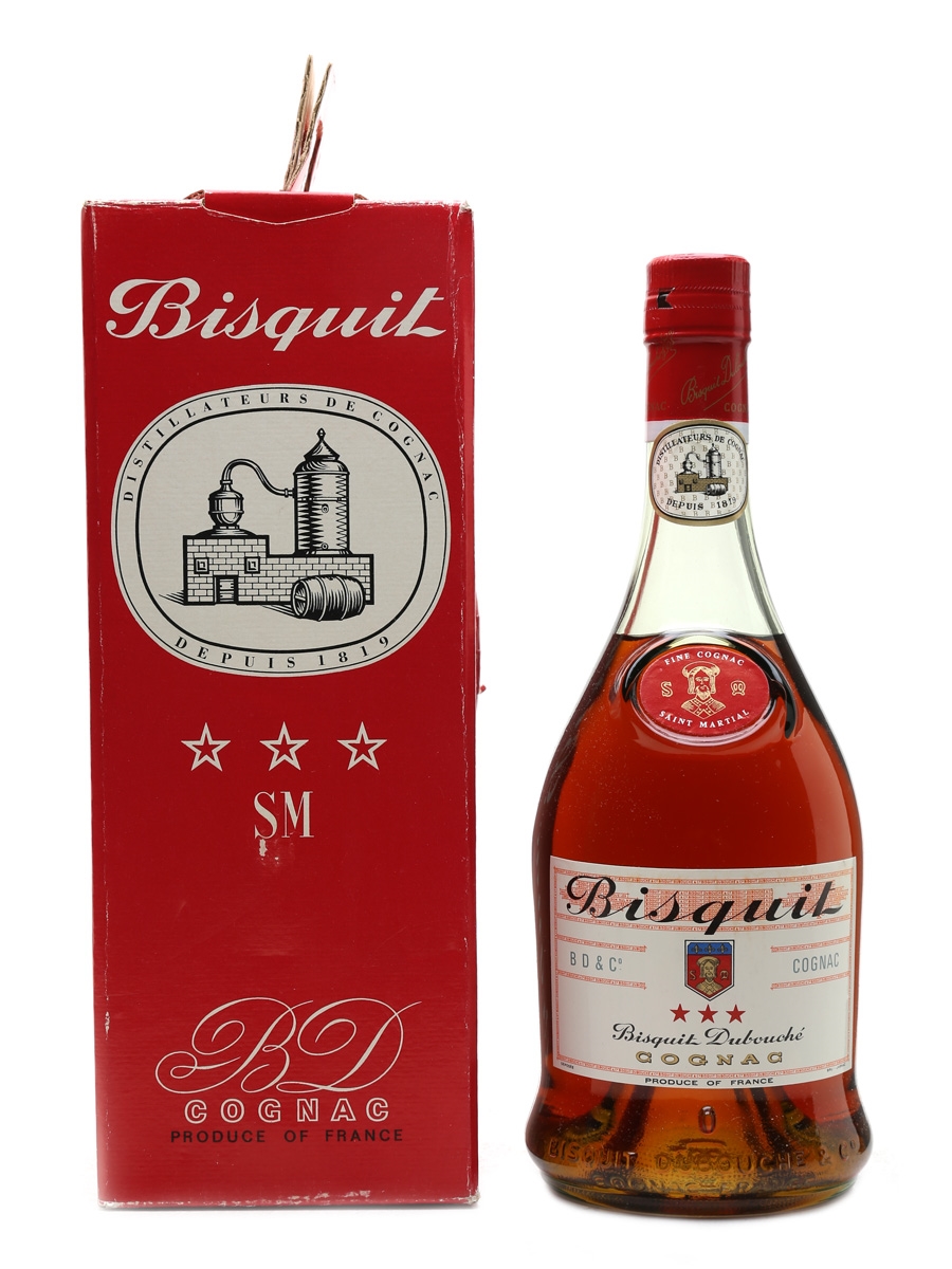 Bisquit 3 Star Bottled 1970s 70cl