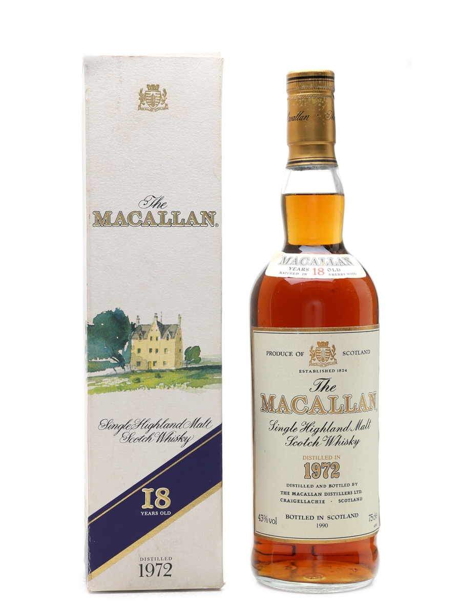 Macallan 1972 18 Year Old 75cl / 43%