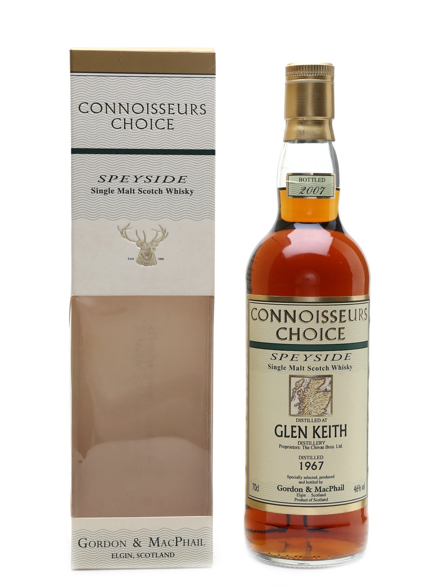 Glen Keith 1967 Bottled 2007 - Connoisseurs Choice 70cl / 46%