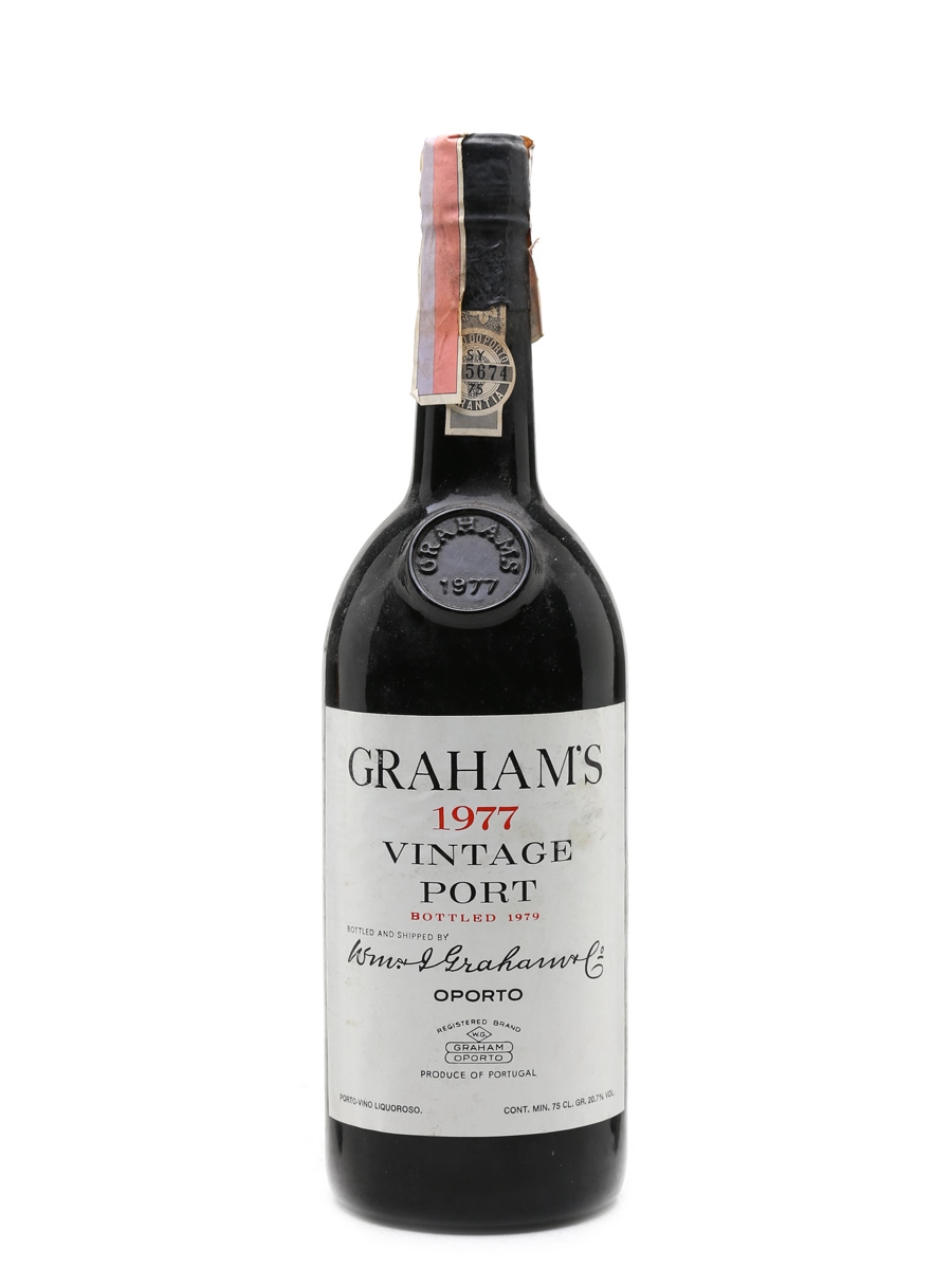 Graham's 1977 Vintage Port Bottled 1979 75cl / 20.7%
