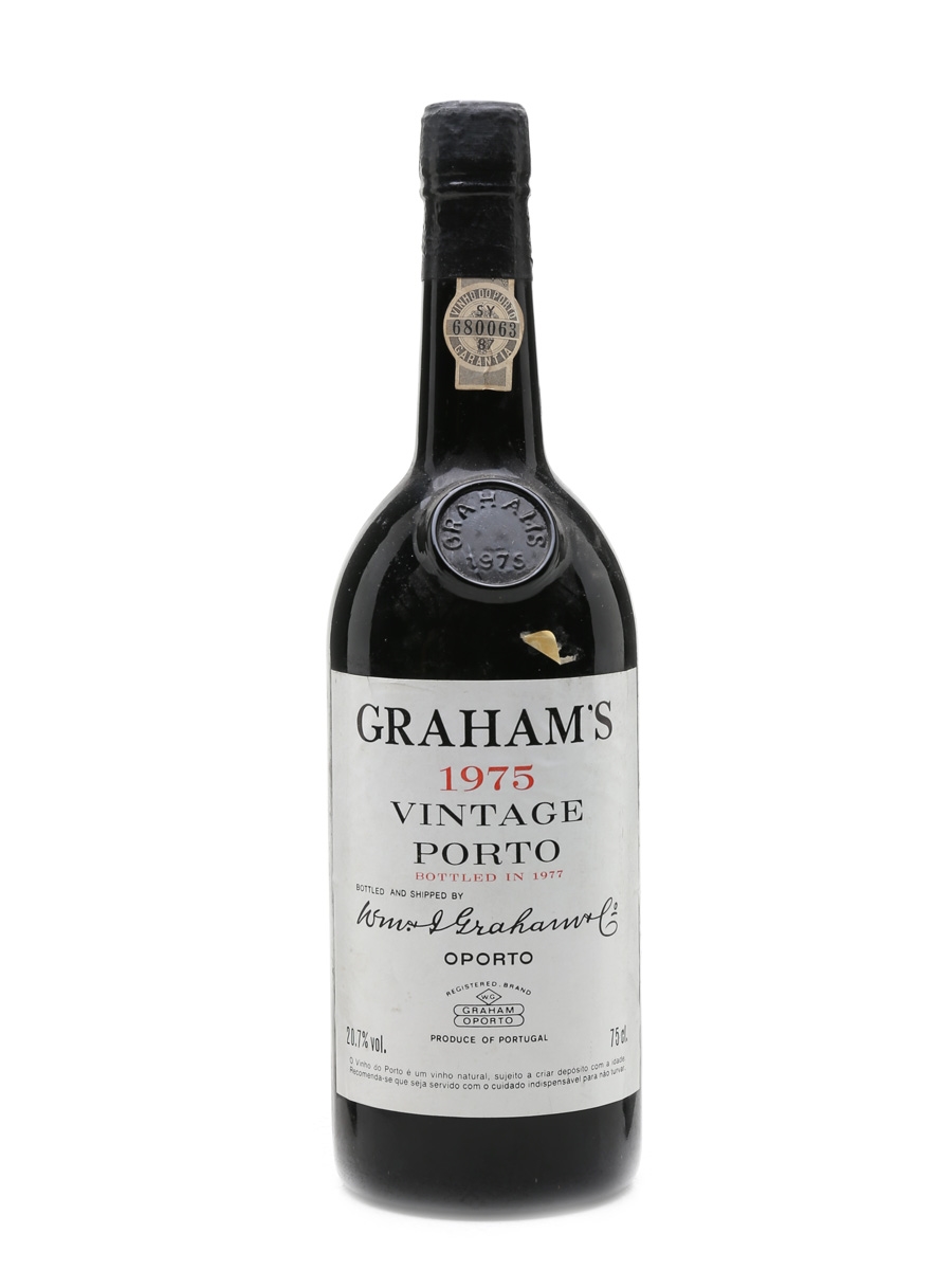 Graham's 1975 Vintage Port Bottled 1977 75cl / 20.7%