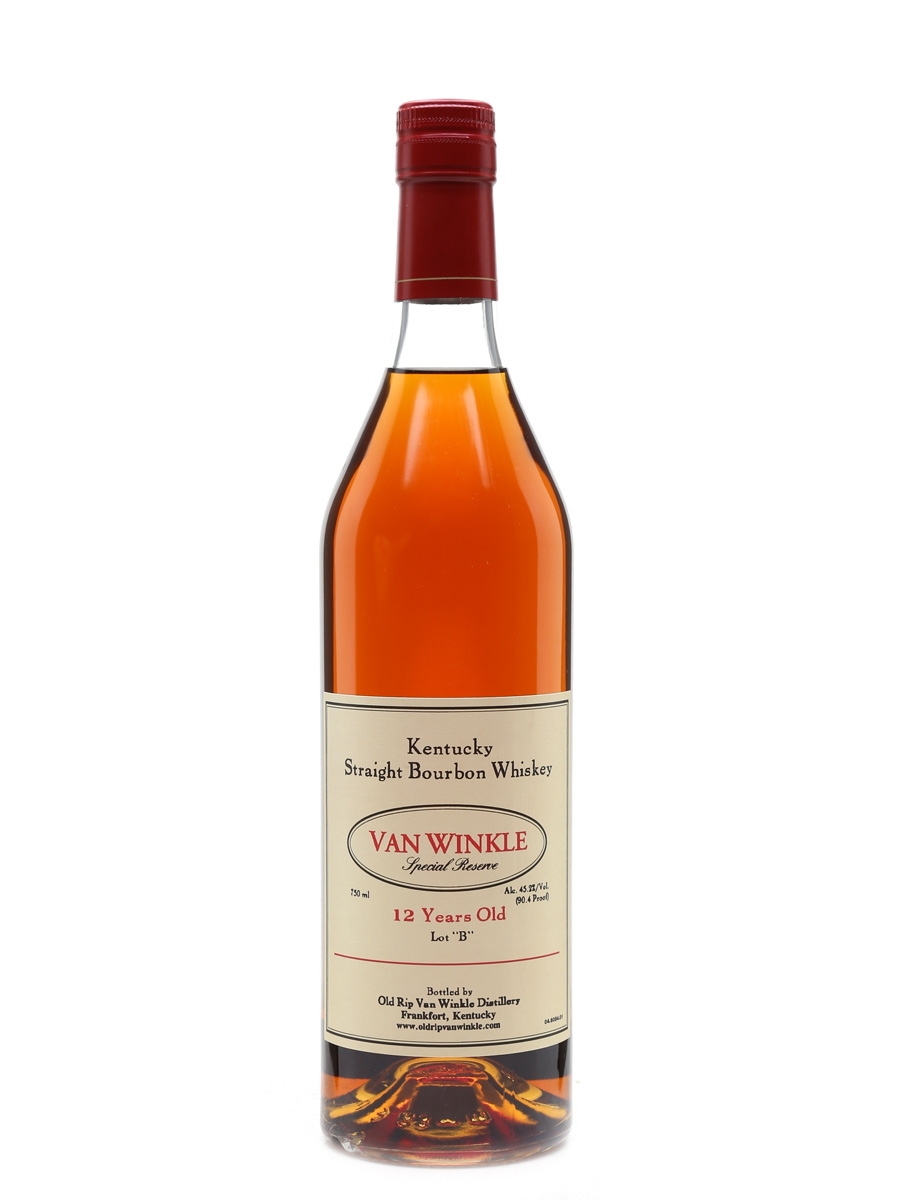 Van Winkle 12 Year Old Lot 'B' - Lot 40492 - Buy/Sell Spirits Online