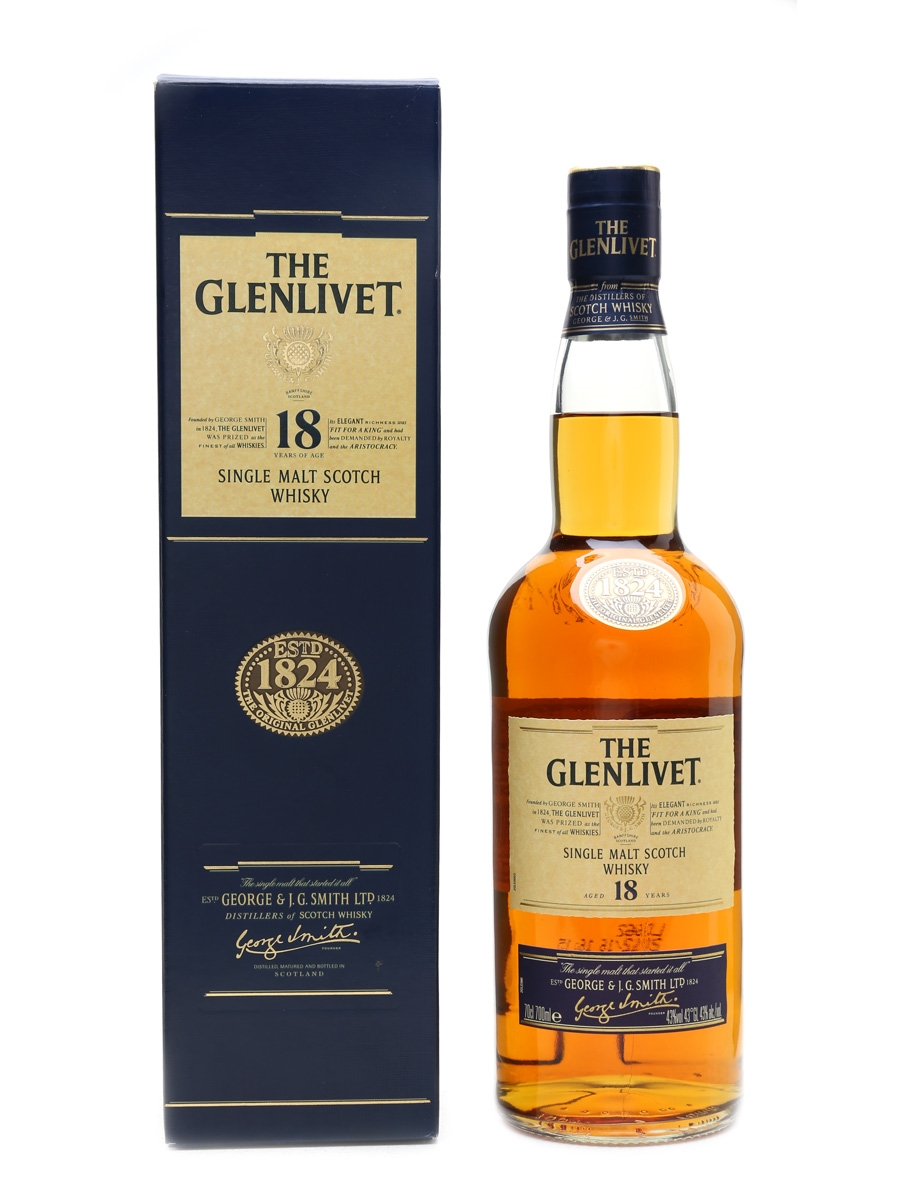 Glenlivet 18 Year Old Bottled 2010 70cl / 43%
