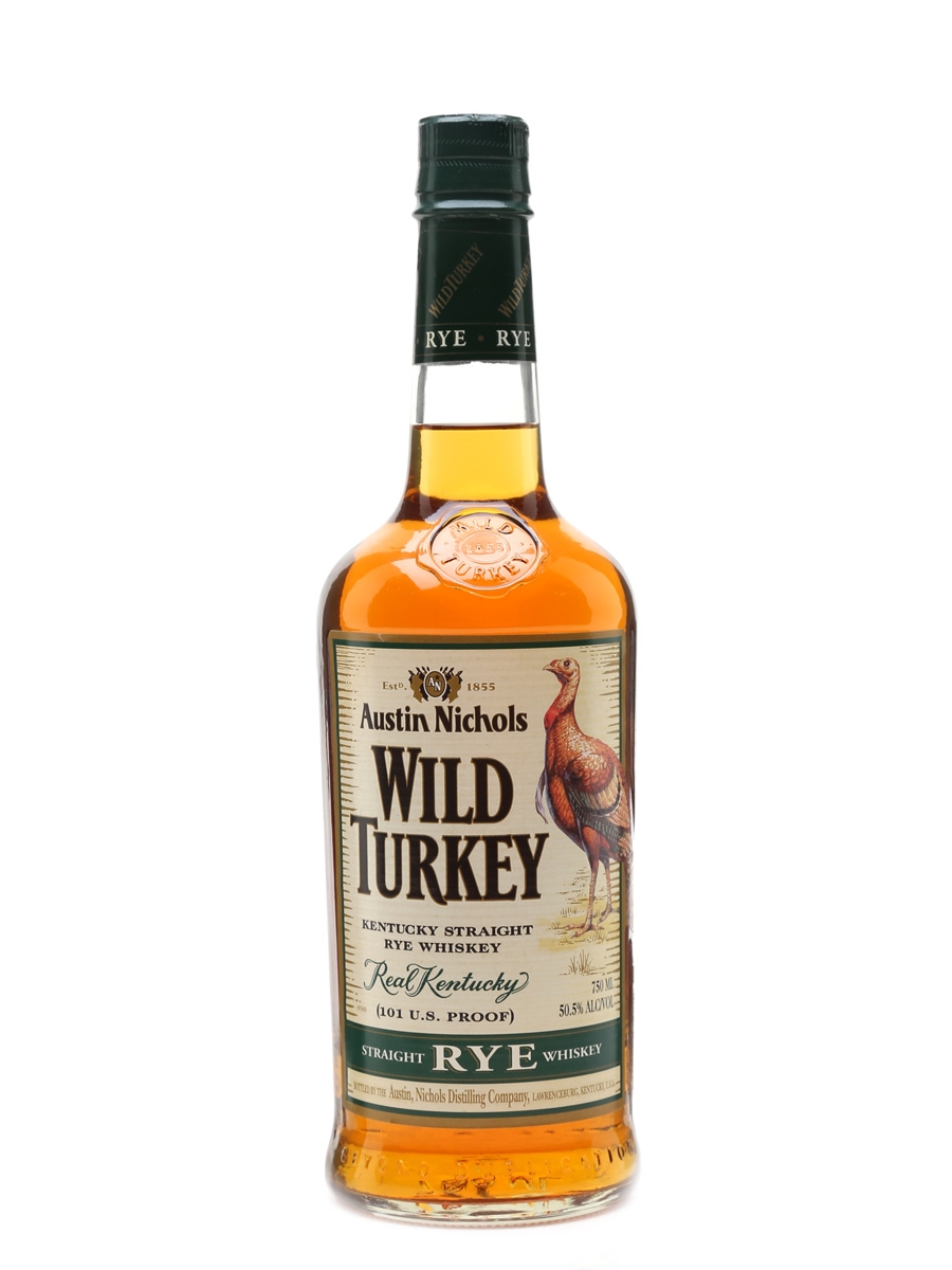 Wild Turkey 101 Proof Straight Rye Whiskey - Lawrenceburg 75cl / 50.5%