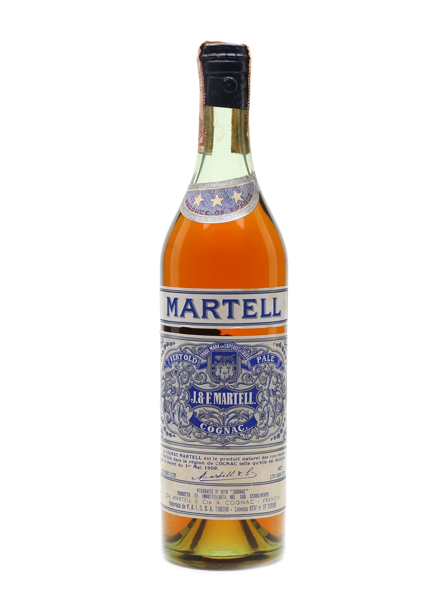 Martell 3 Star VOP Spring Cap Bottled 1950s - PAISSA 73cl / 40%