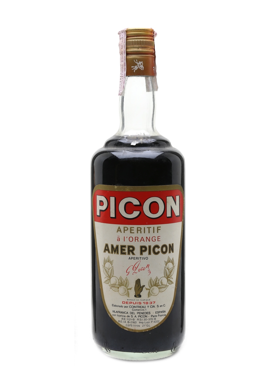 Picon Amer A L'Orange Bottled 1980s - Spain 97.5cl / 21%