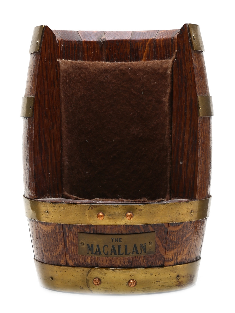 Macallan Whisky Cask Bottle Holder Neil Dryburg Coppers 19cm x 11.5cm