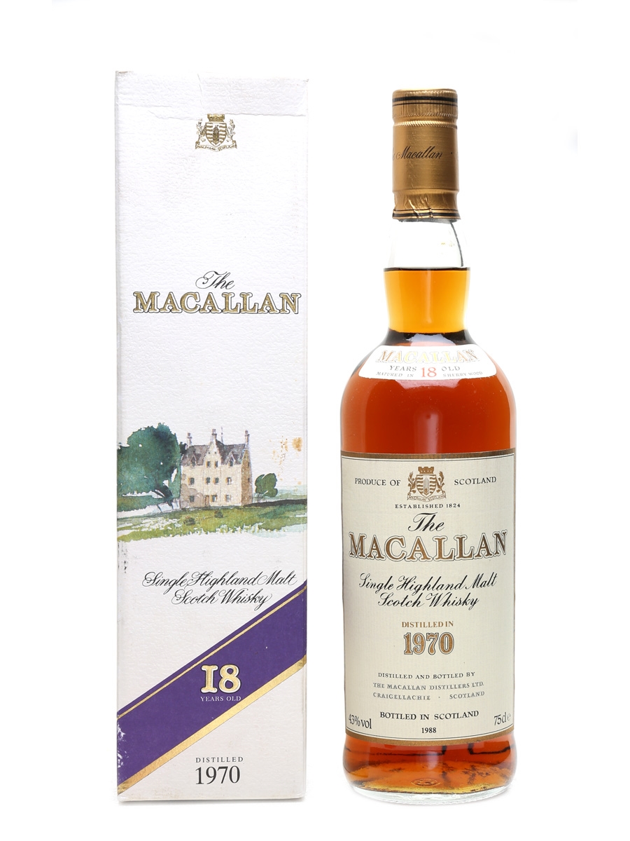 Macallan 1970 18 Year Old 75cl / 43%