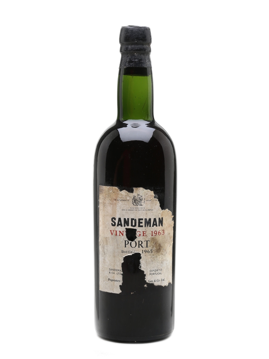 Sandeman 1963 Vintage Port Bottled 1965 75cl