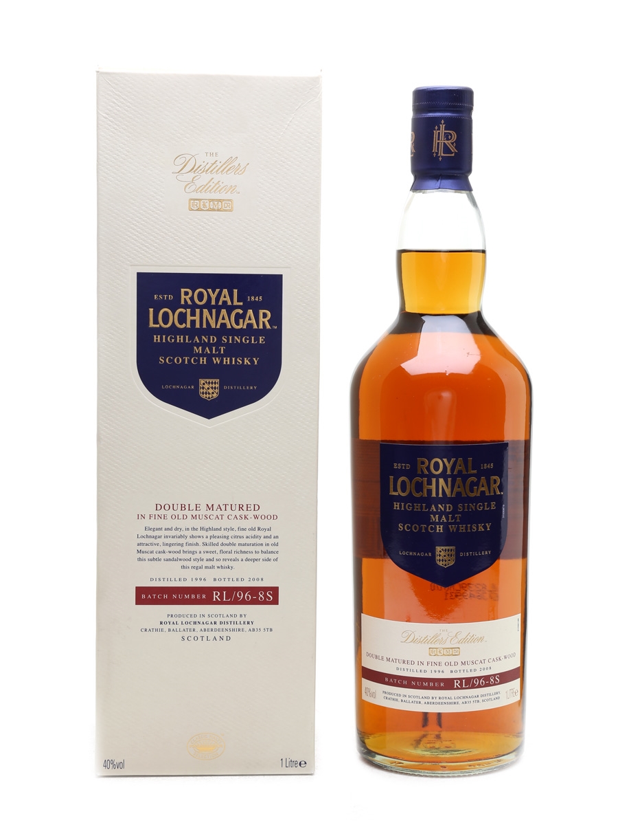 Royal Lochnagar 1996 Distillers Edition Bottled 2008 100cl / 40%