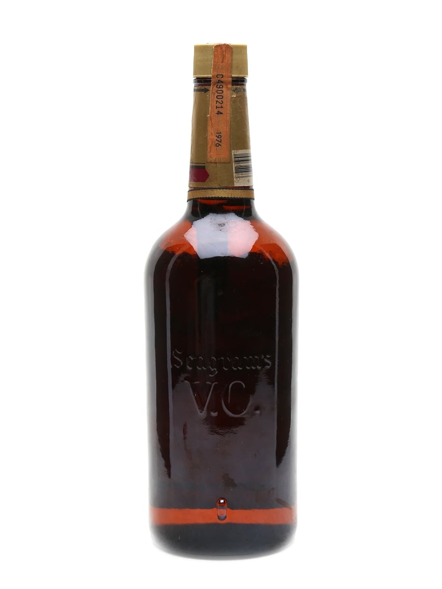 古酒 Seagram's V.O. 6年熟成ウイスキー 1973年製まとめて5本 Seagram's V.O. 6YO Canadian Whiskey - Distilled 1973 (43.4%, 75cl