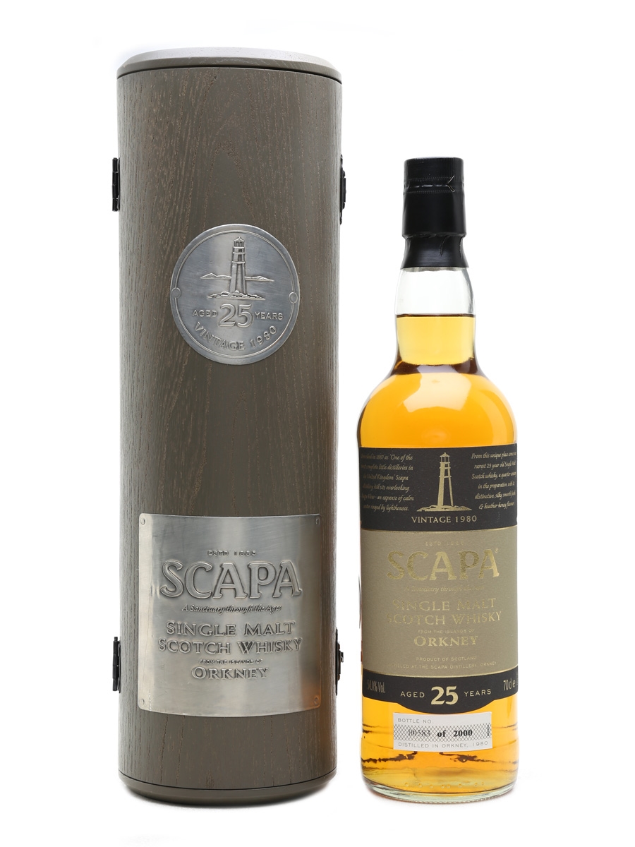 Scapa 1980 25 Year Old 70cl / 54%