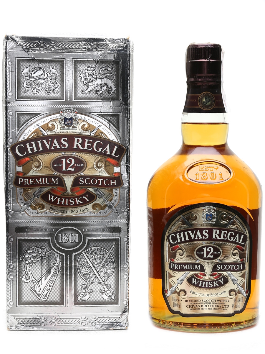 Chivas Regal 12 Year Old - Lot 40747 - Buy/Sell Blended Whisky Online