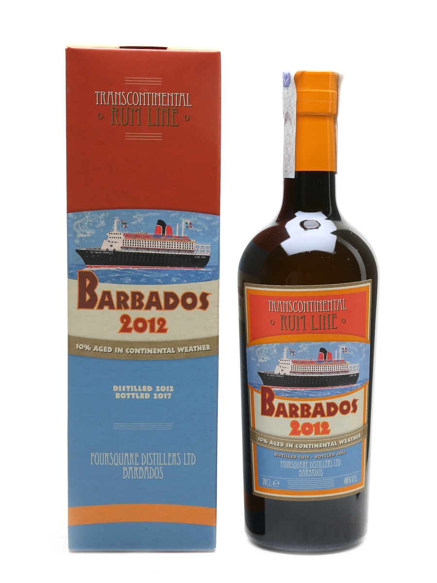 Barbados 2012 Rum Bottled 2017 - Transcontinental Rum Line 70cl / 46%