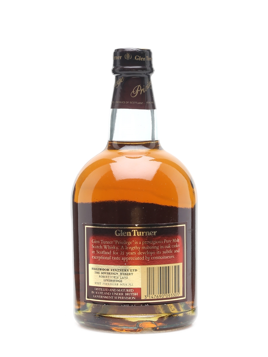 Glen Turner 21 Years Old - Lot 3312 - Buy/Sell Blended Whisky Online