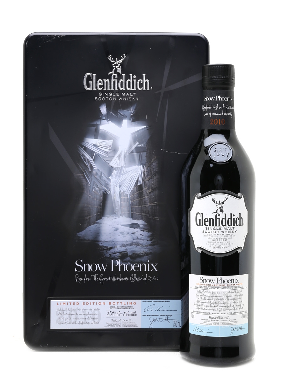 Glenfiddich Snow Phoenix Bottled 2010 75cl / 47.6%