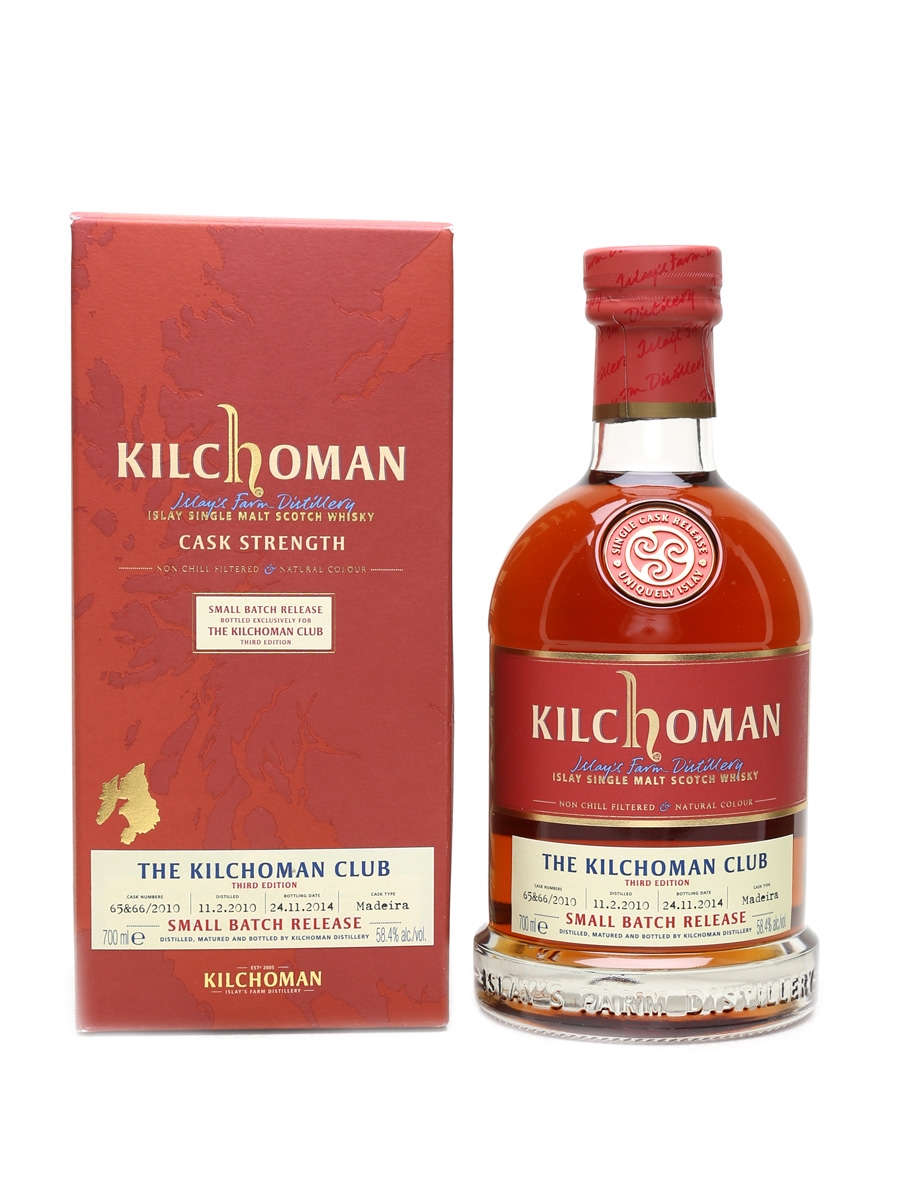 Kilchoman 2010 Small Batch Release Bottled 2014 - The Kilchoman Club 70cl / 58.4%