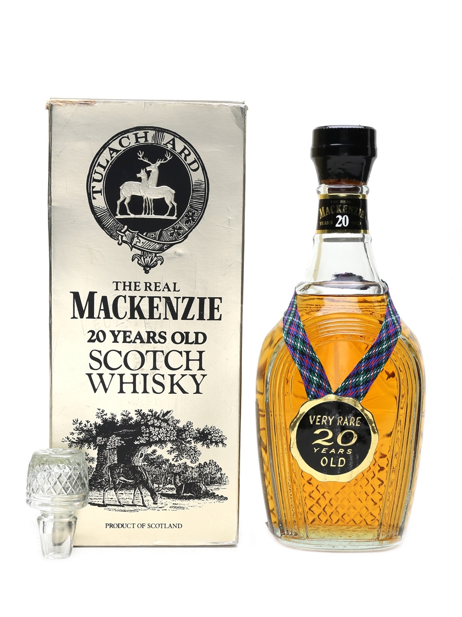 【未使用品】THE REAL MACKENZIE　20年　スコッチ　ウイスキー The Real Mackenzie 20 Year Old - Lot 40642 - Buy/Sell Blended